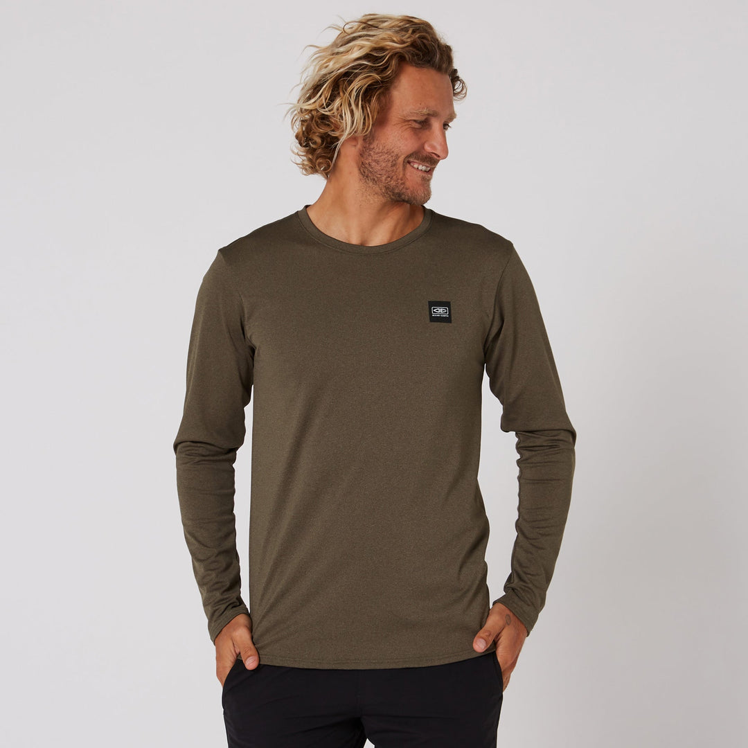 Mens Surf Long Sleeve Rash Shirt