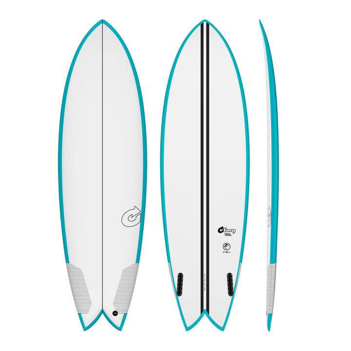 Torq TEC Fish , Twin Fin Surfboard