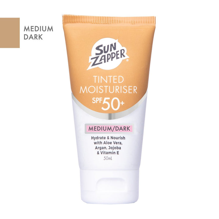 Sun Zapper Medium/Dark Tinted Moisturiser SPF50+