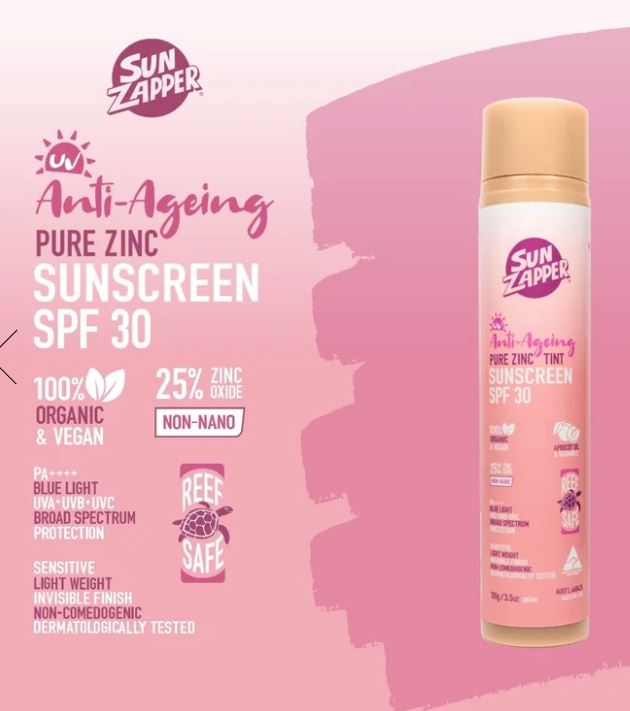 Sun Zapper Anti-Aging Pure Zinc