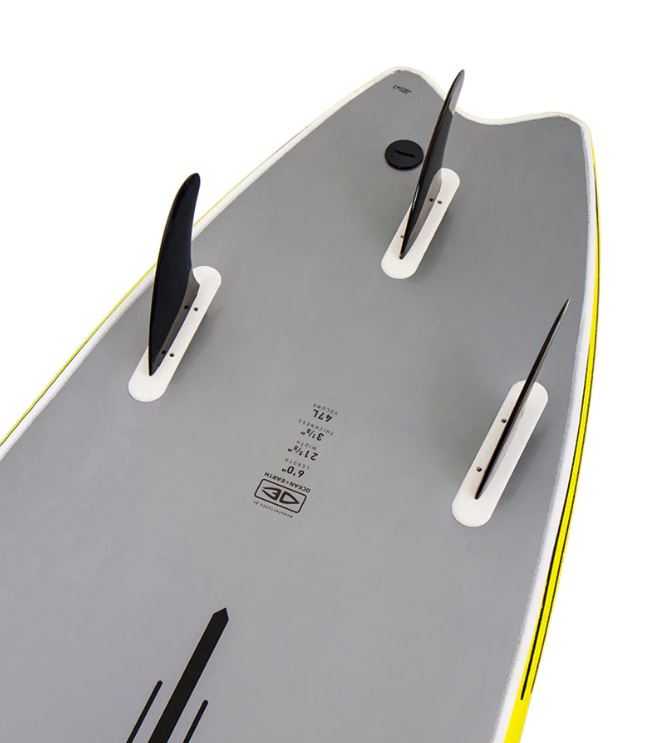 Surfboard Fin - Replacement fin Ezi rider Thruster setup 4.5"