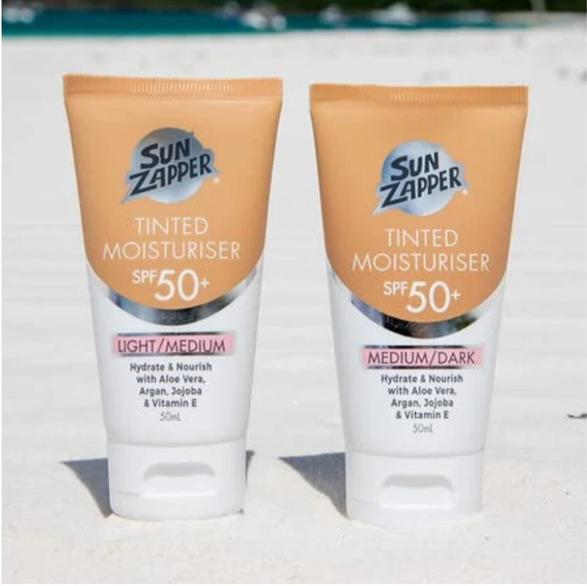 Sun Zapper Medium/Dark Tinted Moisturiser SPF50+