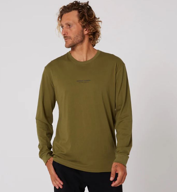 Long Sleeve T-shirt - Mens Priority Kelp