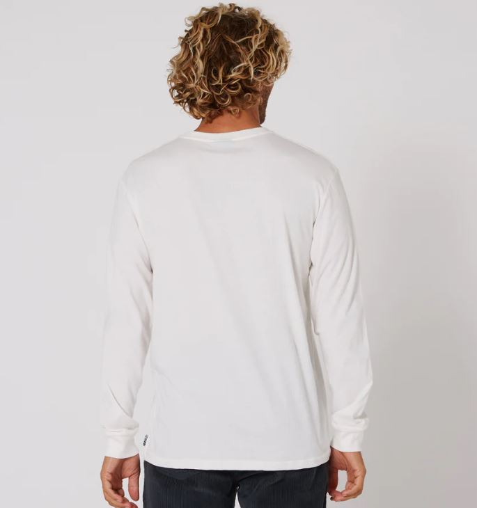 Long Sleeve T-shirt - Mens Priority White