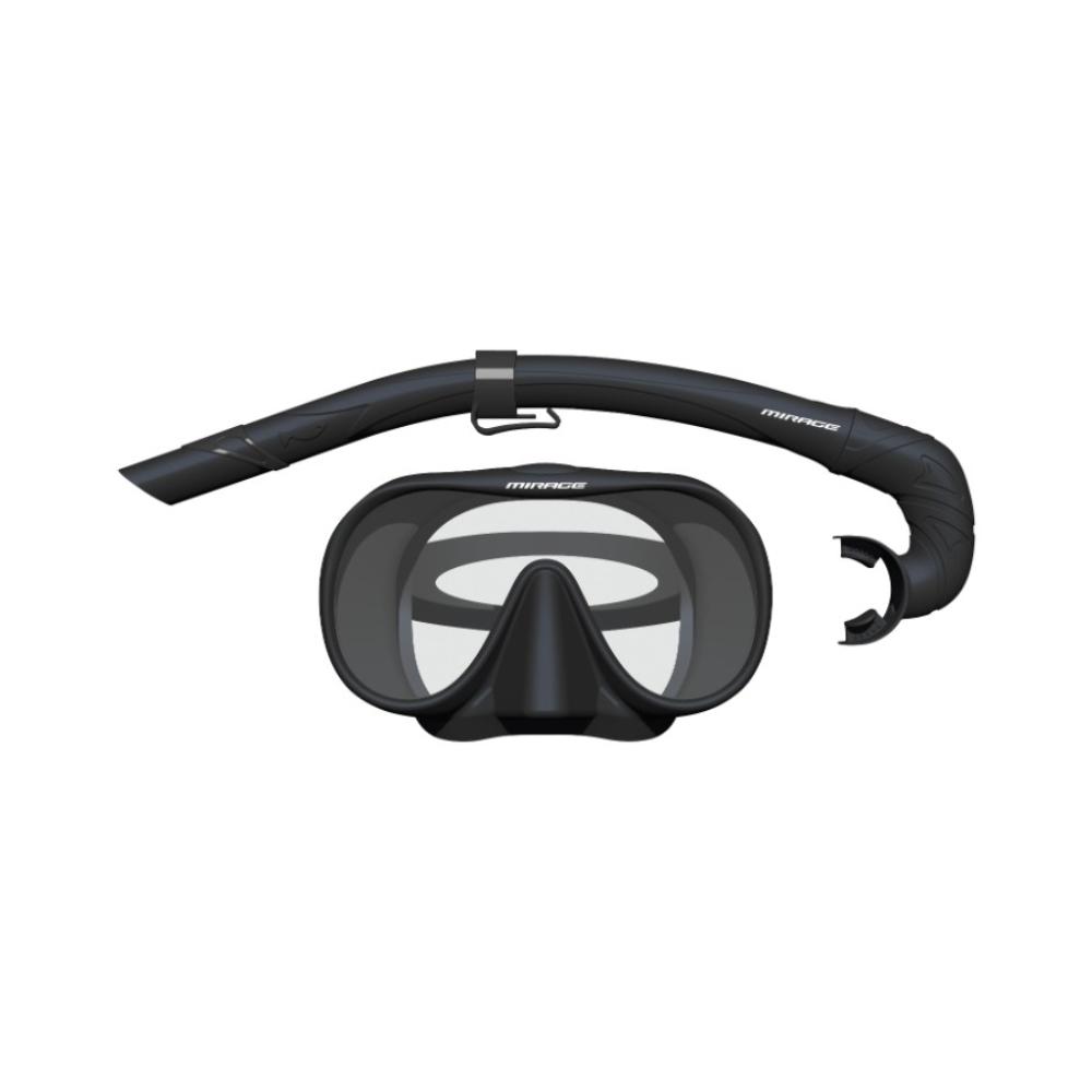 Mirage Sunsets Silicone Mask & Snorkel set