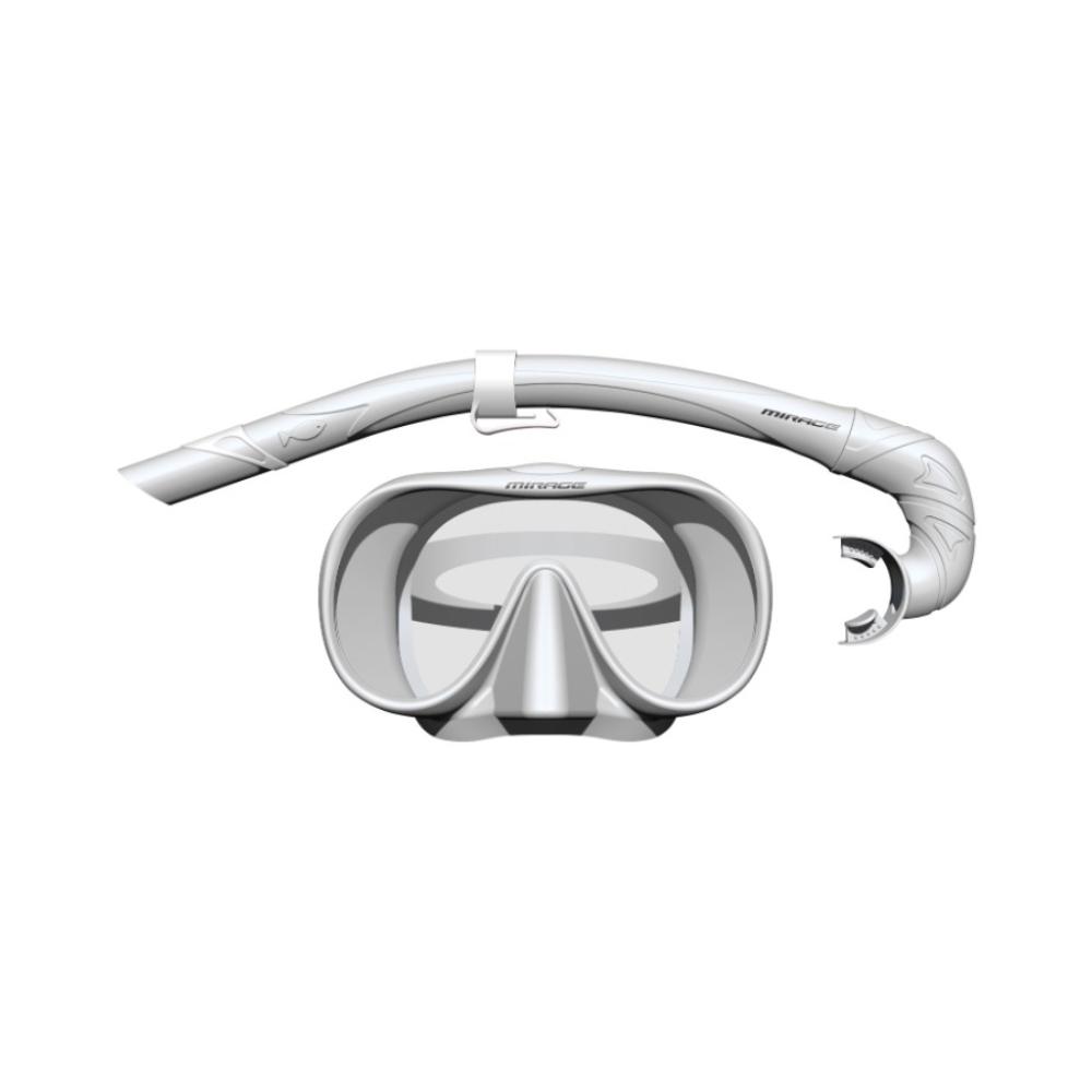 Mirage Sunsets Silicone Mask & Snorkel set