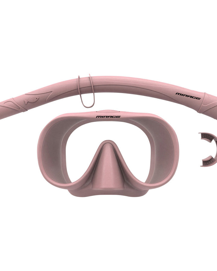 Mirage Sunsets Silicone Mask & Snorkel set
