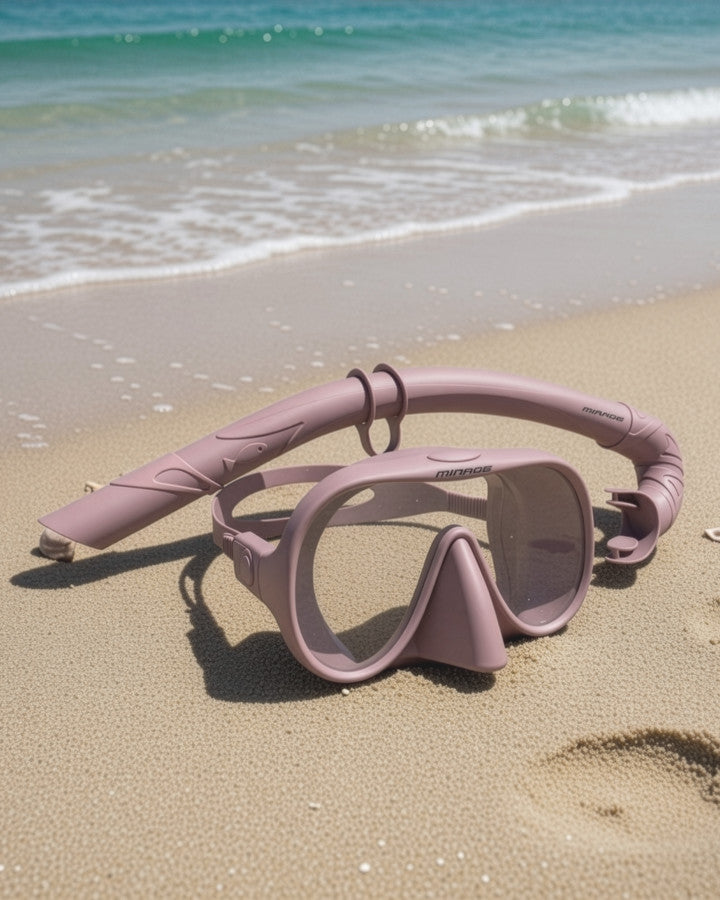 Mirage Sunsets Silicone Mask & Snorkel set