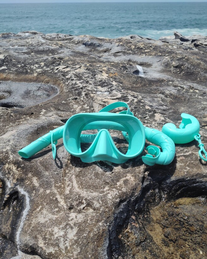 Mirage Sunsets Silicone Mask & Snorkel set