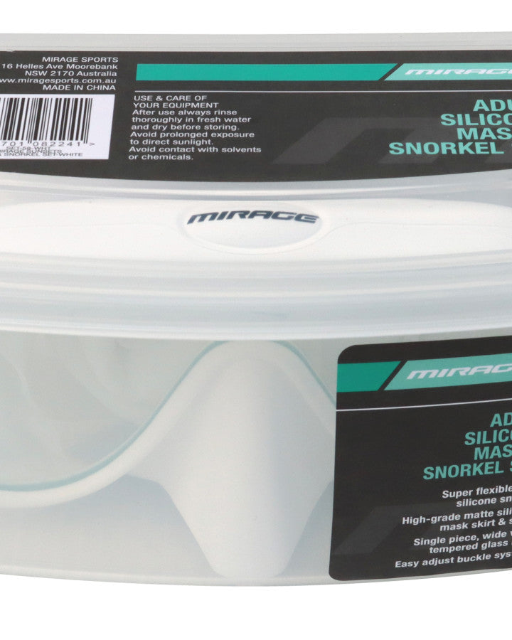 Mirage Sunsets Silicone Mask & Snorkel set