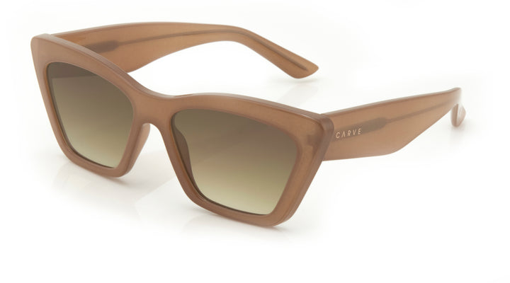 Carve Tahoe Sunglasses - Gloss Translucent Nude