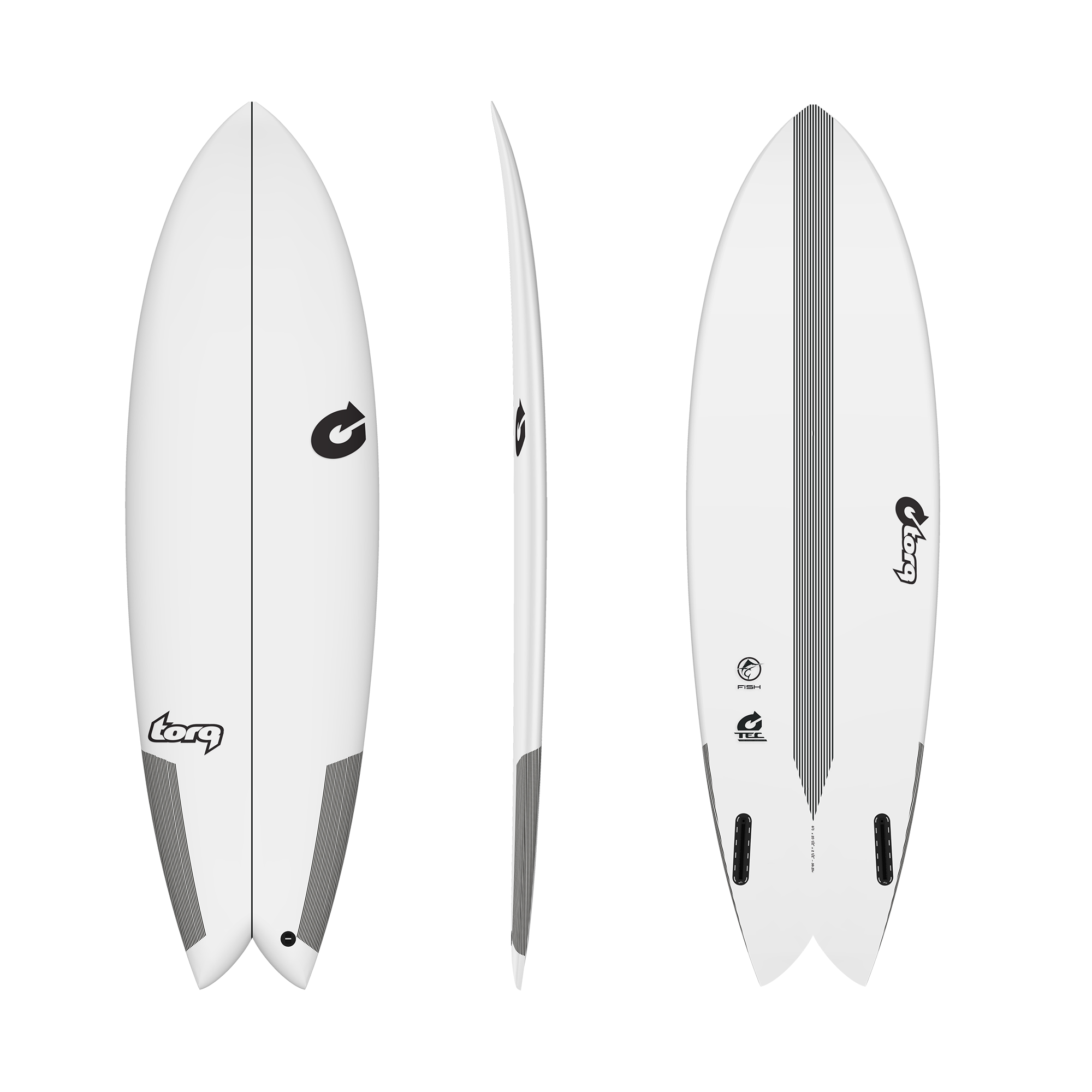 Torq TEC Fish , Twin Fin Surfboard For Sale - Tidal Surf