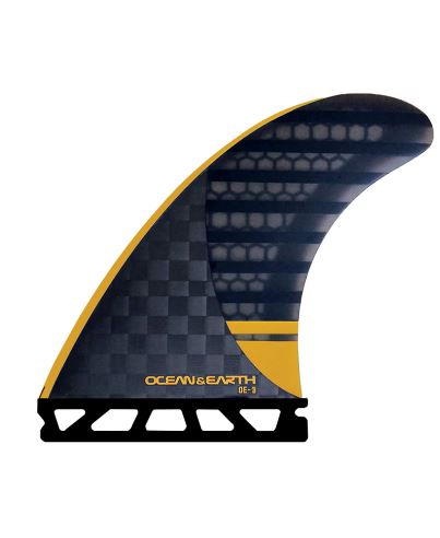 Surf Board fins - OE2 Control Single tabs thruster - Ocean & Earth WA